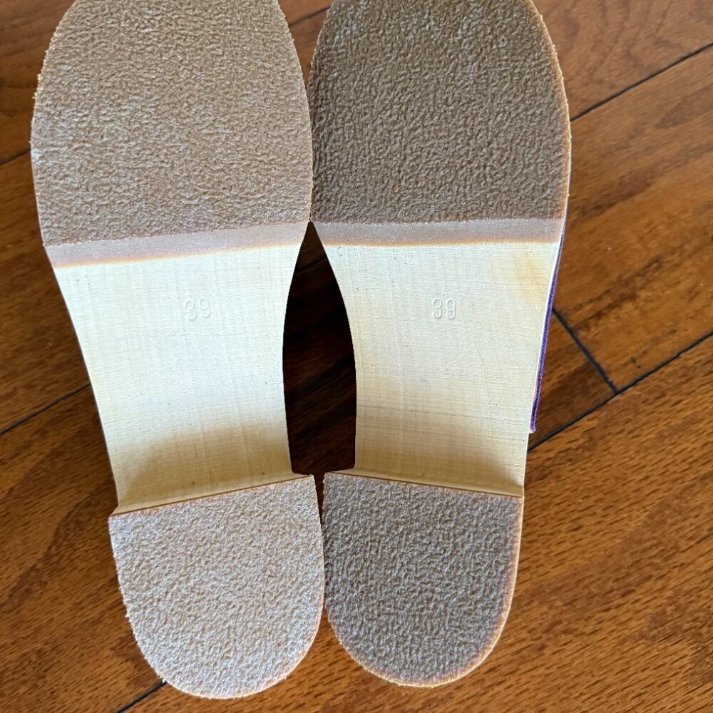 swedish hasbeens Combo Clog Color: Nero/Viola SAVE $150.00 - Picture 12 of 14
